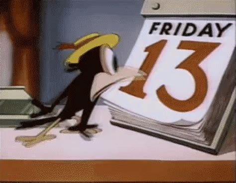 Friday 13 Crow GIF - Friday Crow - Discover & Share GIFs