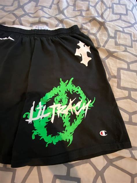 Champion Lil Tracy “Anarchy” Merch Shorts | Grailed