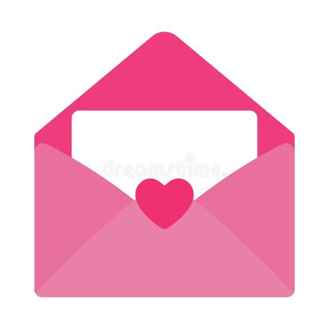 Flat Love Letter Message in Pink Envelope Icon Animated PNG ...