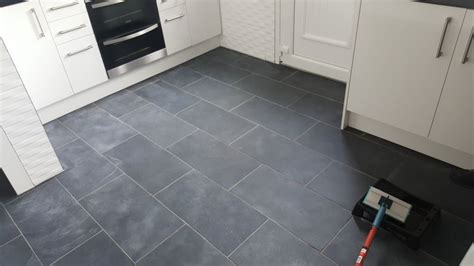 Slate Floor Cleaned in Paisley | Slate kitchen, Slate floor kitchen, Slate tile floor kitchen