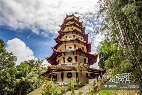 Vihara Buddha Jayanti; Sorong, Papúa Occidental, Indonesia — horizontal ...