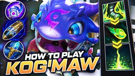 HOW TO PLAY AP KOG'MAW & CARRY | Build & Runes | Season 12 Kog'Maw ...