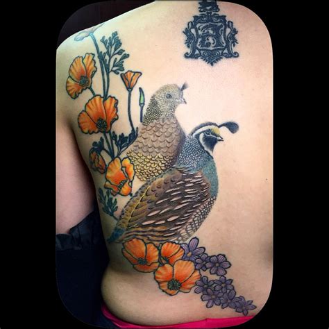 California Quails bird tattoo | Tattoos, Quail tattoo, Birds tattoo