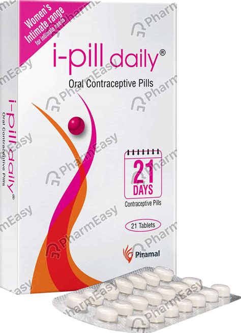 I Pill Daily Contraceptive Pills 21 Days Regular Oral Contraceptives 21 Tablets: Uses, Side ...