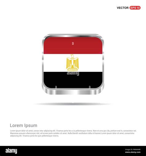 Egypt flag design vector Stock Vector Image & Art - Alamy