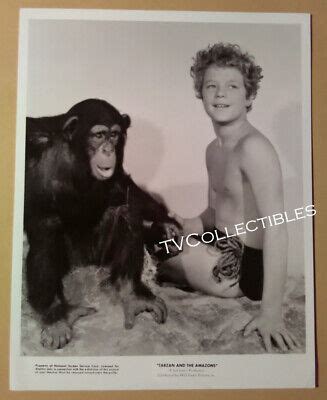 8x10 Photo~ TARZAN AND THE AMAZONS ~Johnny Sheffield & Cheetah ...