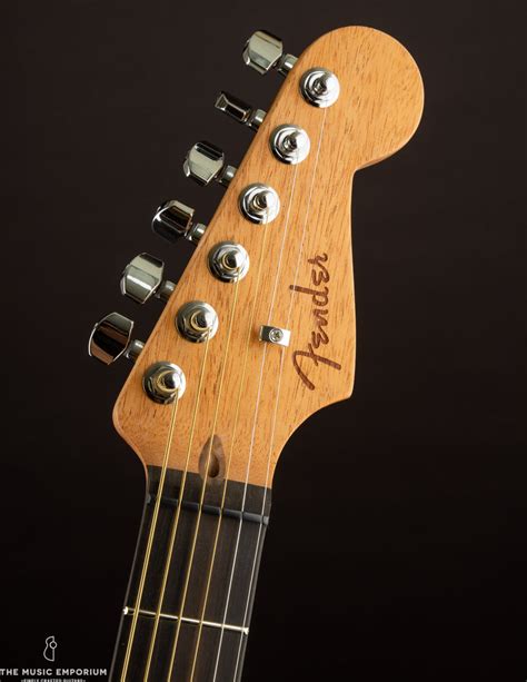 Fender Acoustasonic Stratocaster Black | The Music Emporium