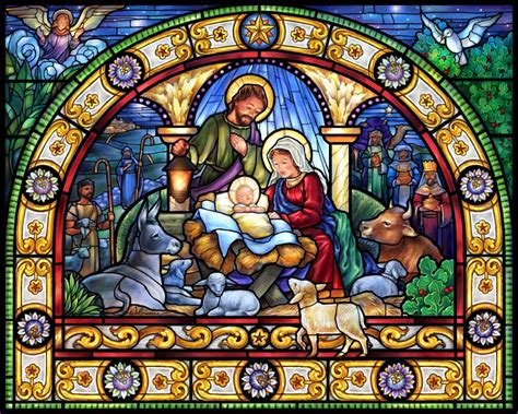 Solve * Nativity Scene jigsaw puzzle online with 63 pieces