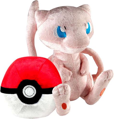 Pokemon Poke Ball 5 Pokeball Plush Tomy - ToyWiz