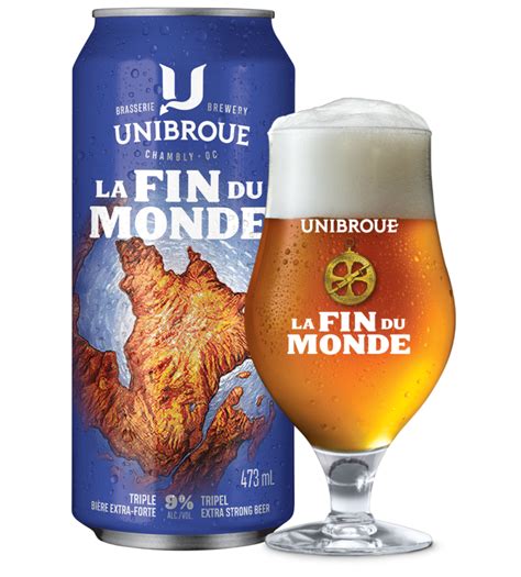 Unibroue | La Fin du Monde | Strong Triple Blonde Beer | Unibroue