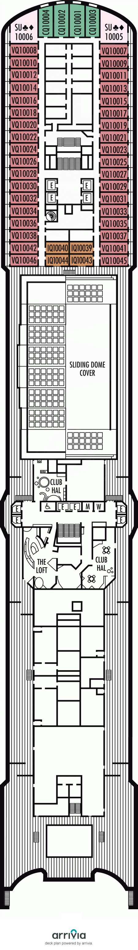 Eurodam Deck Plans