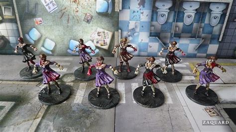 Zombicide painted miniatures (by myself) by ZAQUARD on DeviantArt