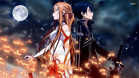 Asuna And Kirito High Definition Wallpaper 24150 - Baltana