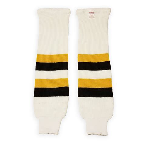 Modelline Knit Ice Hockey Socks - 2019 Boston Bruins Winter Classic Wh ...