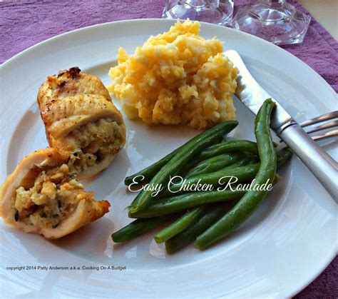 Cooking On A Budget: Easy Chicken Roulade