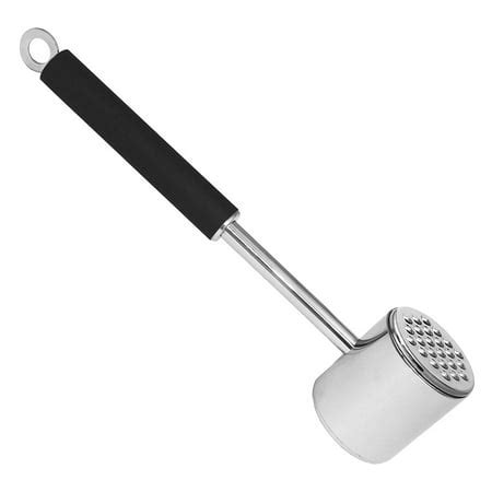 Meat Tenderizer Mallet / Hammer / Pounder - Stainless Steel - Dual ...