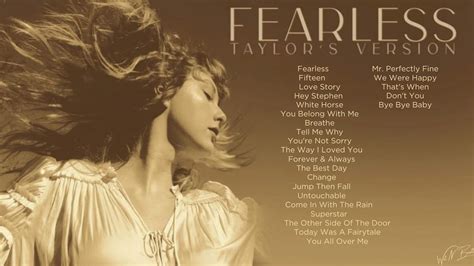 Full Album - Fearless (Taylor's Version) - YouTube