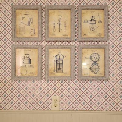 Kitchen Inventions Set of 6 Prints, Kitchen Wall Art, Kitchen Patent, Kitchen Art, Kitchen ...