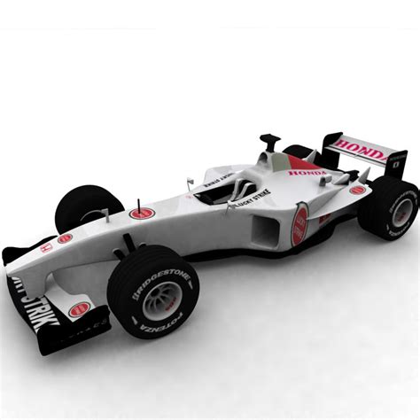 Honda Formula one 3D model Download for Free