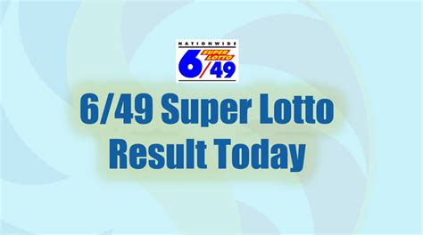 6/49 Super Lotto Result Today, April 11, 2023 Tuesday - BusinessNews.ph