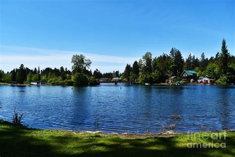 Spanaway Lake Photograph by Lisa Kleiner