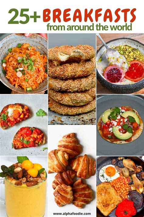 25+ Breakfasts From Around The World - Alphafoodie