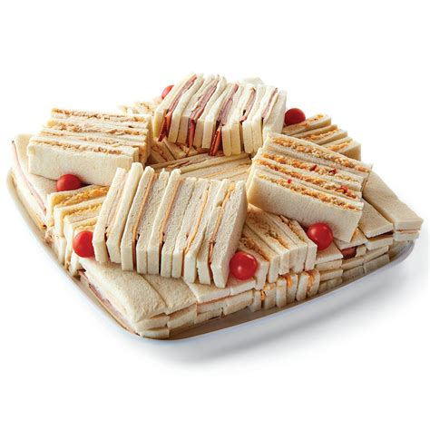 H-E-B Large Gourmet Finger Sandwich Tray - Shop Standard Party Trays at H-E-B