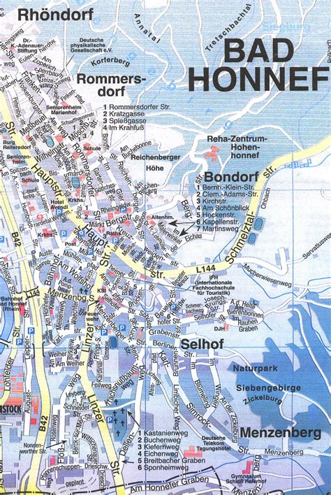 Bad Honnef Map - Bad Honnef Germany • mappery