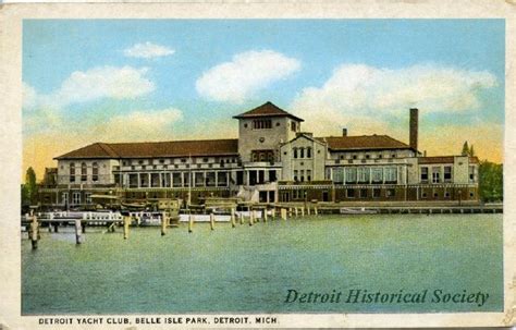 Detroit Yacht Club | Detroit Historical Society