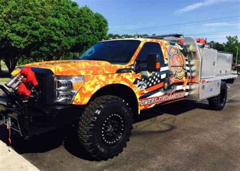 Ford Fire Rescue Brush Truck Ford F554 Extreme 4x4 (2016) : Emergency ...