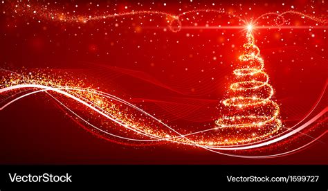 Magic christmas tree Royalty Free Vector Image