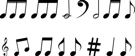 Music notes PNG