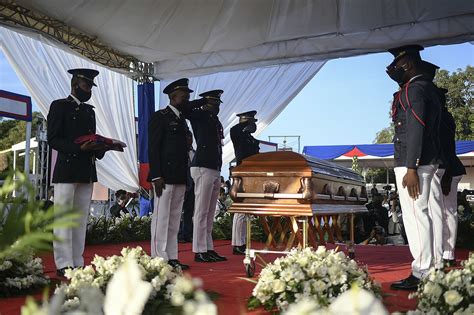 Haitian president's hometown holds funeral amid violence - POLITICO