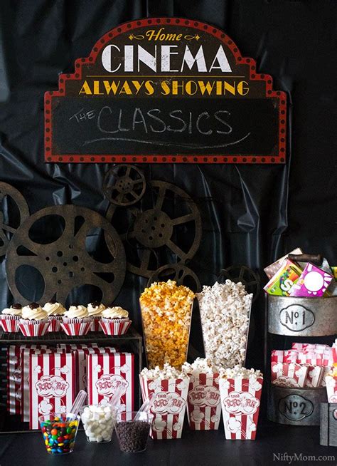 Birthday Party-Planning Ideas For Kids | Movie themed party, Movie night party