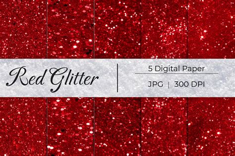 Red Glitter Paper Backgrounds Graphic by mirazooze · Creative Fabrica