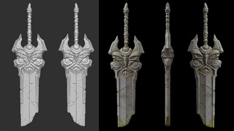 ArtStation - Stone sword