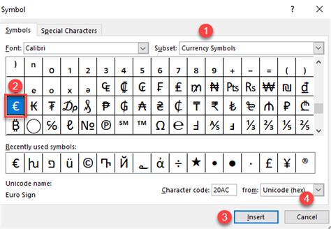 How to Insert a Euro Symbol in Excel & Google Sheets - Automate Excel