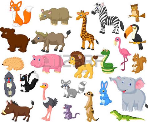 Wild animals clipart - Clipground