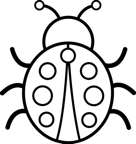 Ladybug clipart sketch, Picture #1501451 ladybug clipart sketch