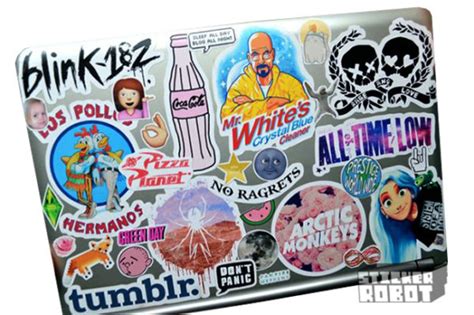 CUSTOM-LAPTOP-STICKERS | Sticker Robot Custom Stickers