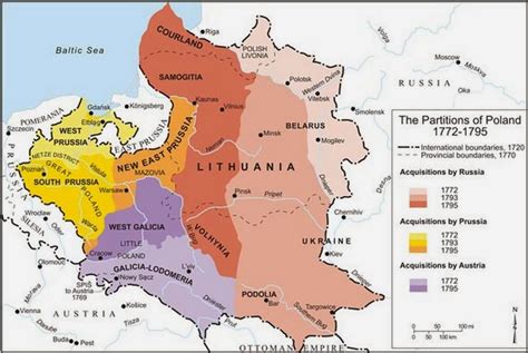 Poland Map Over Time