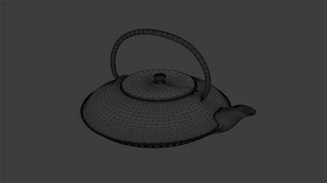 ArtStation - Japanese Teapot Large | Game Assets