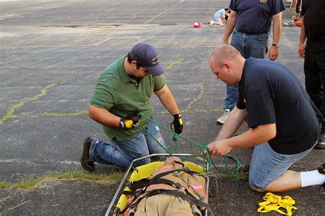 Low-Angle Rope Rescue Training - West Mead #1 VFC