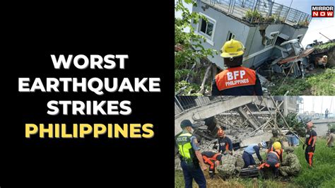 Philippines Hit By Strong 7.3 Magnitude Earthquake, Relief Operation ...