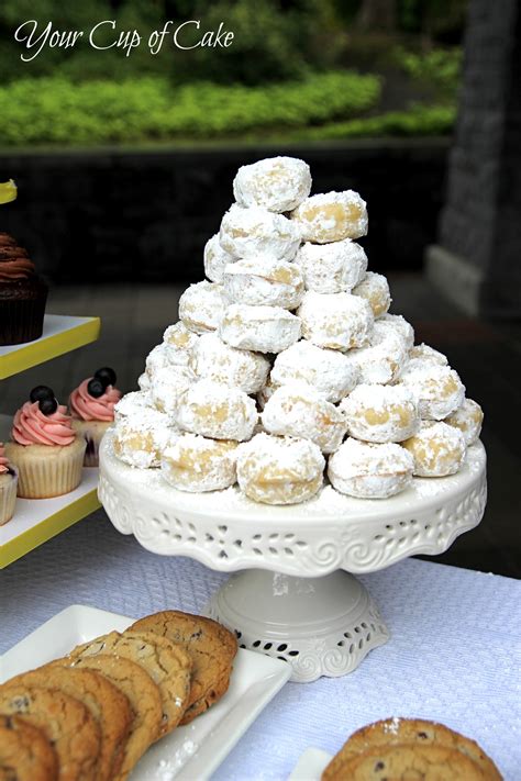 Powdered Sugar Doughnuts - Your Cup of Cake