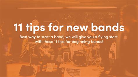 10 tips for new bands - Bandop