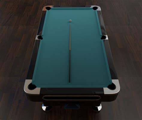 billiard table: Collection Billiard Table 3D Max