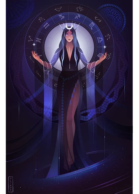 Asteria ~ Greek Mythology by Yliade on DeviantArt | Goddess art, Greek ...