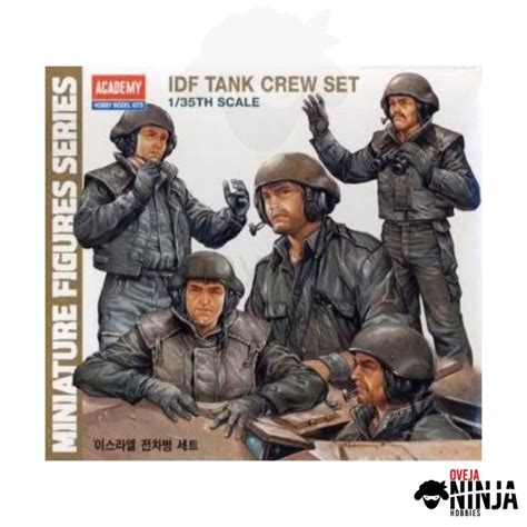 IDF Tank Crew Set - Academy - Oveja Ninja Hobbies