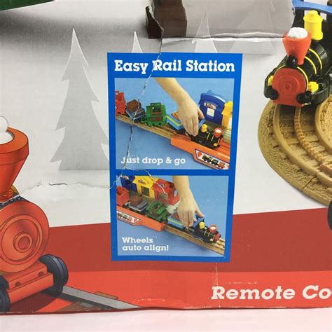 EUC Fisher Price Timbertown Geotrax Remote Control Train Set ...